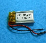  Li-Po  150mAh  LP201040 3.7