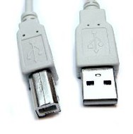    (USB A - USB B) USB 2.0  1 .